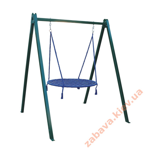 Качели гнездо Детские на металлическом каркасе