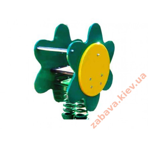 Качели детские на пружинке Ромашка