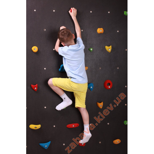 Скалодром на улицу для детей "Скала". Скалолазная стенка