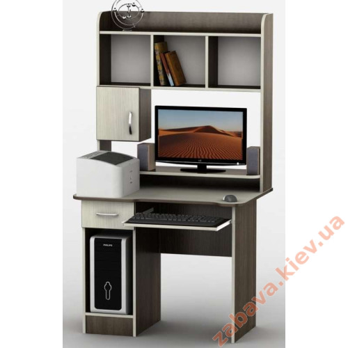 Комп'ютерний стіл Тиса-13 з надбудовою купити за ціною 6 202 грн. Комп'ютерний стіл Тиса-13 з надбудовою купити за ціною 6 202 грн.