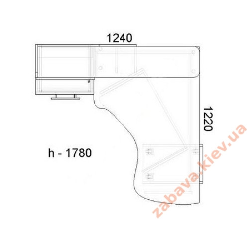 Комп'ютерний стіл СК-22 кутовий з ящиками купити за ціною 11 354 грн. Комп'ютерний стіл СК-22 кутовий з ящиками купити за ціною 11 354 грн.