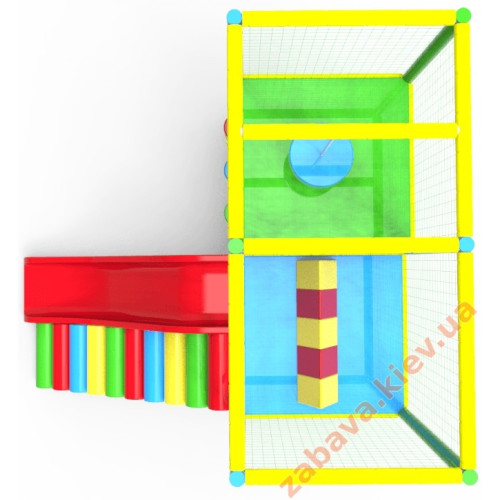 Двохрівневий лабіринт Ігровий павутинка купити за ціною 61 700 грн. Двохрівневий лабіринт Ігровий павутинка купити за ціною 61 700 грн.