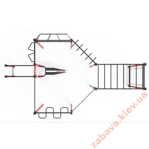 Спортивная площадка SI-2 уличная ✅ хорошие характеристики Спортивная площадка SI-2 уличная ✅ хорошие характеристики
