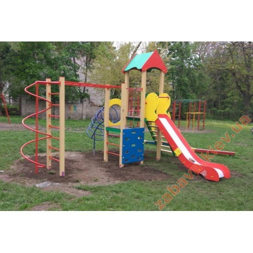 Дитячий спортивний майданчик Ігровий комплекс "Радість" 150 см купити за ціною 113 345 грн. Дитячий спортивний майданчик Ігровий комплекс "Радість" 150 см купити за ціною 113 345 грн.