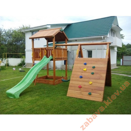 Игровой деревянный комплекс “Вилланд” на детскую площадку