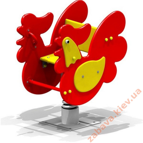 Пружинка "Петушок" для детей на площадку