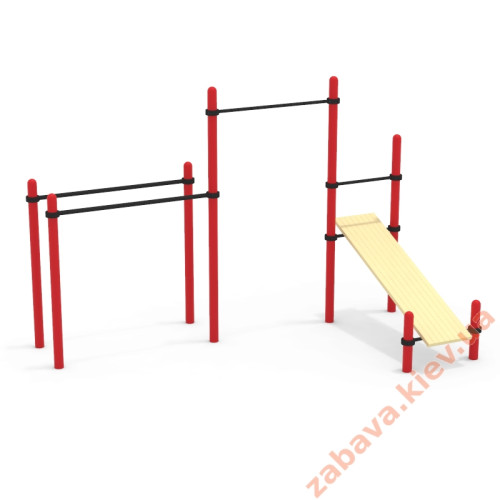 Комплекс Workout (Воркаут) 23 на спортплощадку ✅ хорошие характеристики Комплекс Workout (Воркаут) 23 на спортплощадку ✅ хорошие характеристики фото2