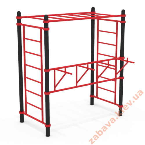 Спортивный комплекс Workout (Воркаут) 3 с брусьями