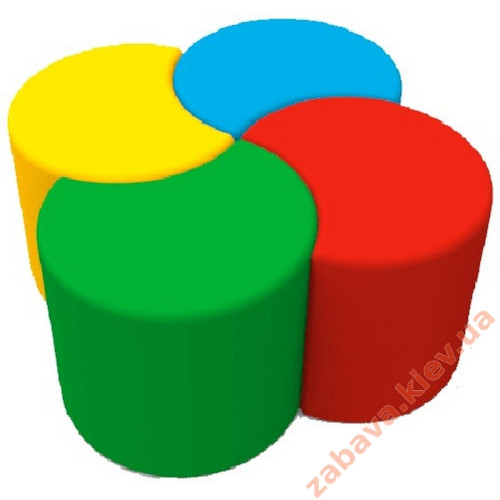 Комплект детских пуфов Полумесяц Max