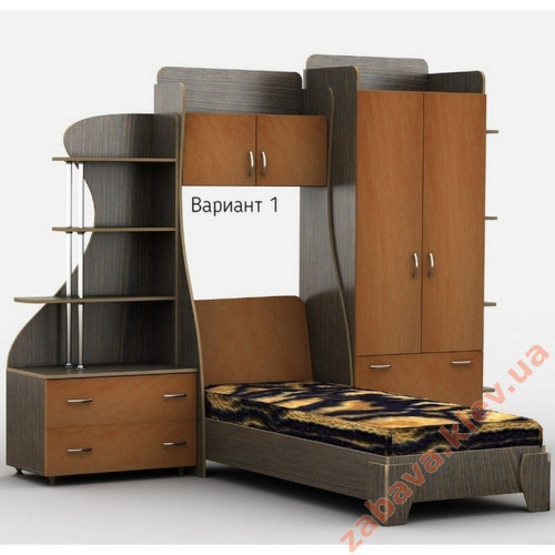 Детская комната Д-5Р (цвет любой) Компакт 9 разновидностей Детская комната Д-5Р (цвет любой) Компакт 9 разновидностей