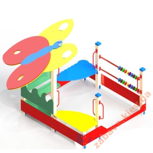 Пісочне підвір'я " Рахівничка " - 19 Метелик