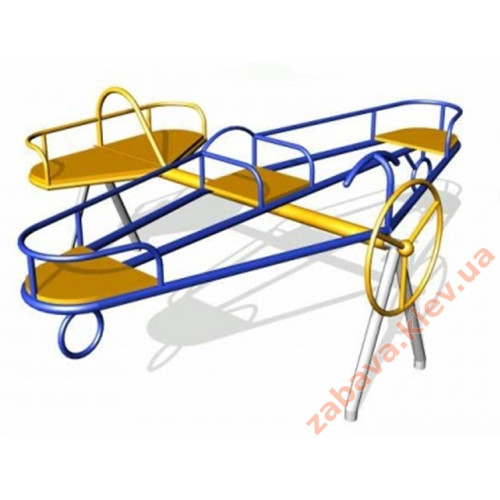 Ігровий елемент Дитяча качалка Літак