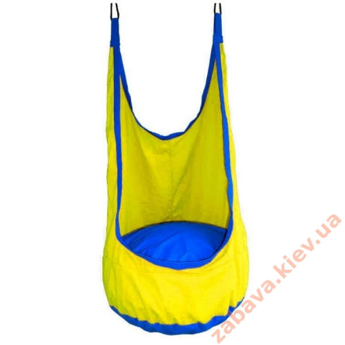 Гамак кокон Yellow детский из ткани подвесной
