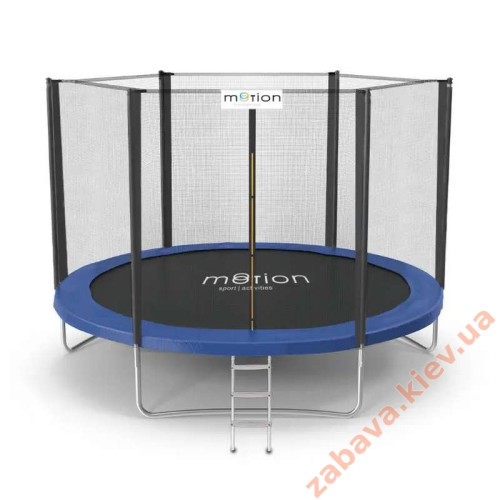 Батут Jumi Motion 252 см с сеткой и лестницей