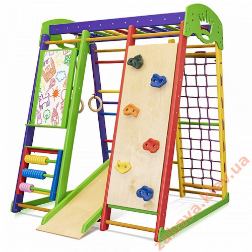 Cпортивный комплекс «Акварелька 1» с горкой для дома