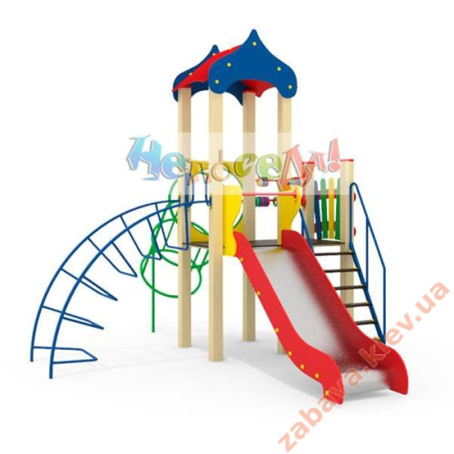 Детская игровая площадка Кузнечик для малышей небольшая