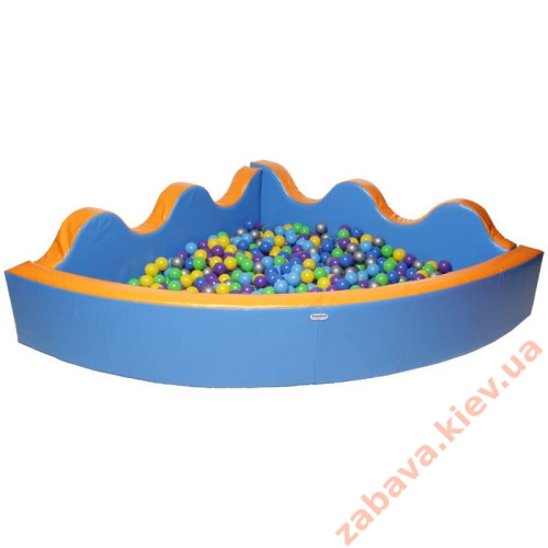 Мягкий игровой сухой бассейн Небо 2м детский (для шариков)