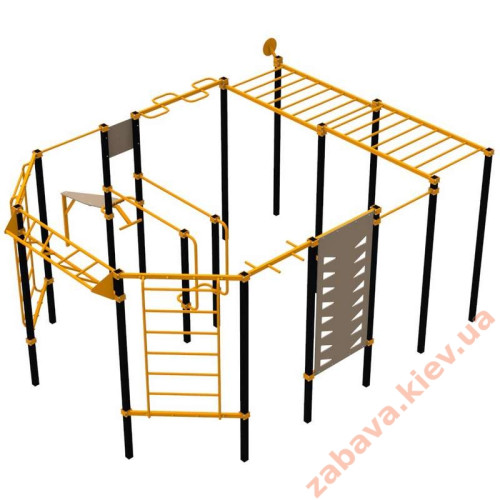 Спортивный комплекс WorkOut 4 на площадку ✅ хорошие характеристики Спортивный комплекс WorkOut 4 на площадку ✅ хорошие характеристики