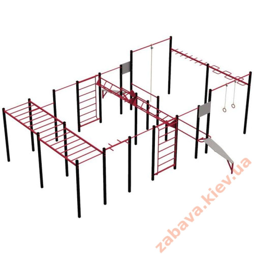 Спортивный комплекс WorkOut 6 металлический ✅ хорошие характеристики Спортивный комплекс WorkOut 6 металлический ✅ хорошие характеристики