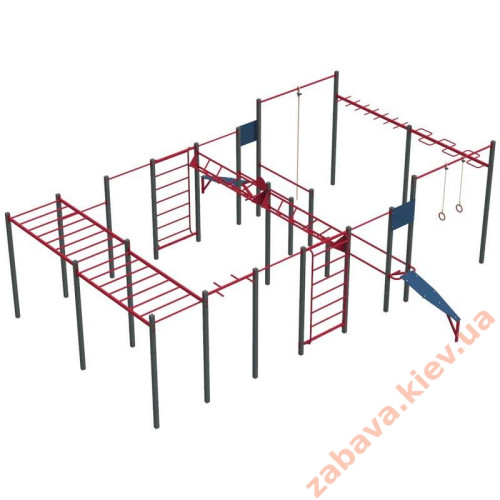 Спортивный комплекс WorkOut 6 металлический ✅ хорошие характеристики Спортивный комплекс WorkOut 6 металлический ✅ хорошие характеристики