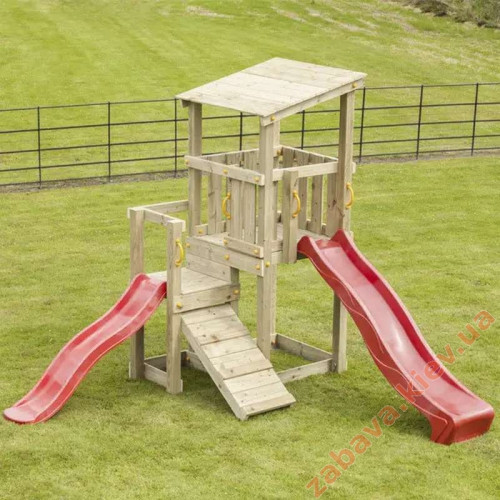 Дитячий майданчик з 2 гірками CASCADE + SWING купити за ціною 68 500 грн. Дитячий майданчик з 2 гірками CASCADE + SWING купити за ціною 68 500 грн.