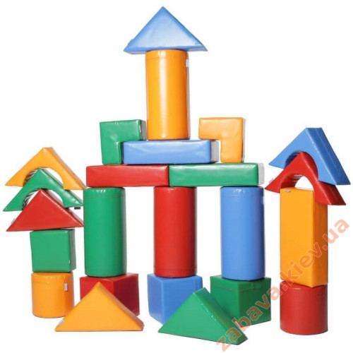 Мягкий модульный конструктор Строитель 5