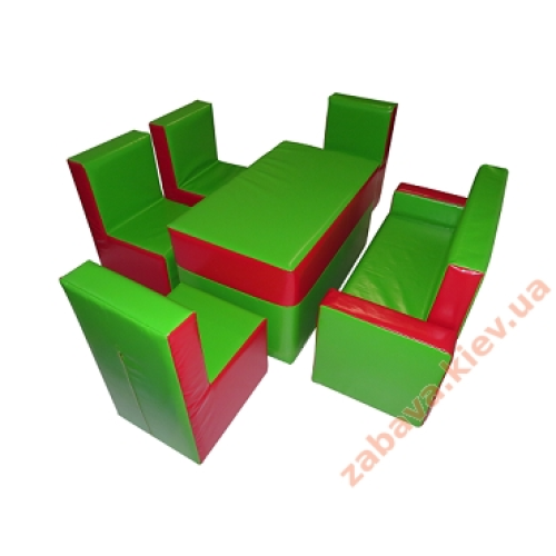 Комплект мягкой модульной детской мебели «Гостинка Люкс»
