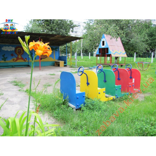 Дитячий ігровий елемент "Сороконіжка" купити за ціною 21 430 грн. Дитячий ігровий елемент "Сороконіжка" купити за ціною 21 430 грн.