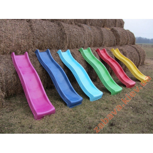 Горка спуск пластиковый для детей 2,2 м. (Красная, желтая, зелёная) ✅ хорошие характеристики Горка спуск пластиковый для детей 2,2 м. (Красная, желтая, зелёная) ✅ хорошие характеристики