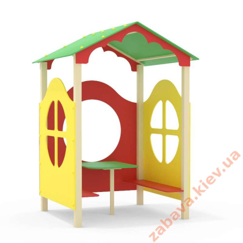 Ігровий будиночок Квіточка на дитячий майданчик