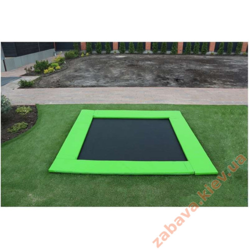 Квадратний ґрунтовий батут 1,6х1,6 що монтується в землю купити за ціною 24 070 грн. Квадратний ґрунтовий батут 1,6х1,6 що монтується в землю купити за ціною 24 070 грн.