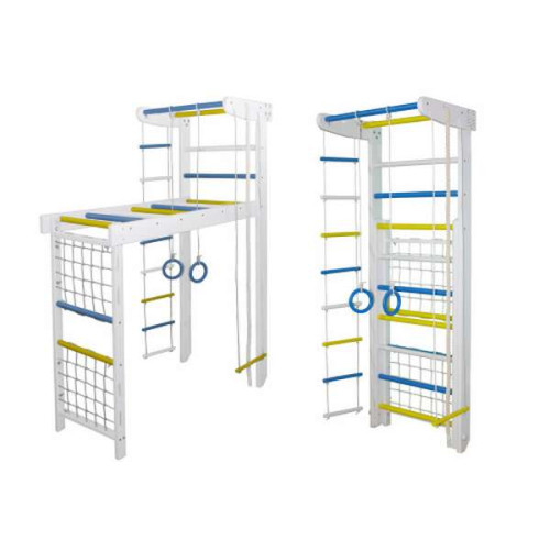 Детский спортивный Уголок трансформер Котигорошко Стандарт двухсоставная сетка