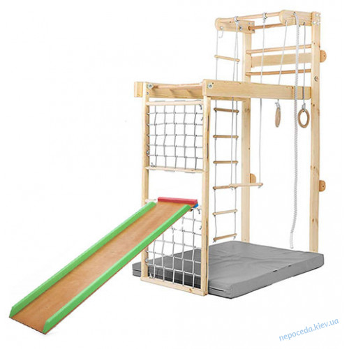 Спортивный комплекс для детей Трансформер с горкой ✅ хорошие характеристики Спортивный комплекс для детей Трансформер с горкой ✅ хорошие характеристики