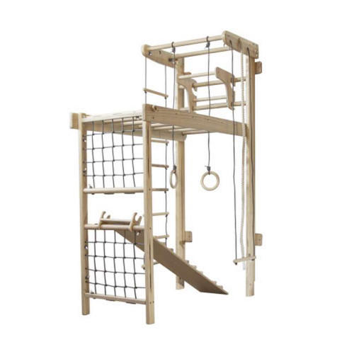 Уголок ТРАНСФОРМЕР ЯСЕНЬ с двухскладовой сеткой (Полный комплект) с турником и доской комбинированной ребристой ✅ хорошие характеристики Уголок ТРАНСФОРМЕР ЯСЕНЬ с двухскладовой сеткой (Полный комплект) с турником и доской комбинированной ребристой ✅ хорошие характеристики