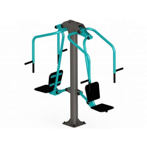 Тренажер спортивний вуличний для жиму зверху на майданчик Тренажер спортивний вуличний для жиму зверху на майданчик