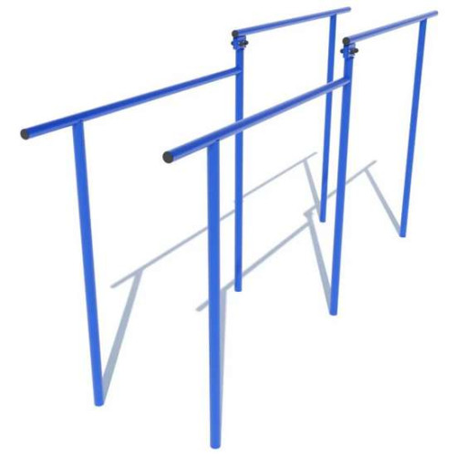 Уличные детские брусья двухуровневые Уличные детские брусья двухуровневые