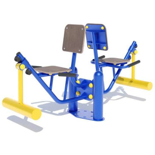 Уличный тренажер разгибатель бедра на площадку