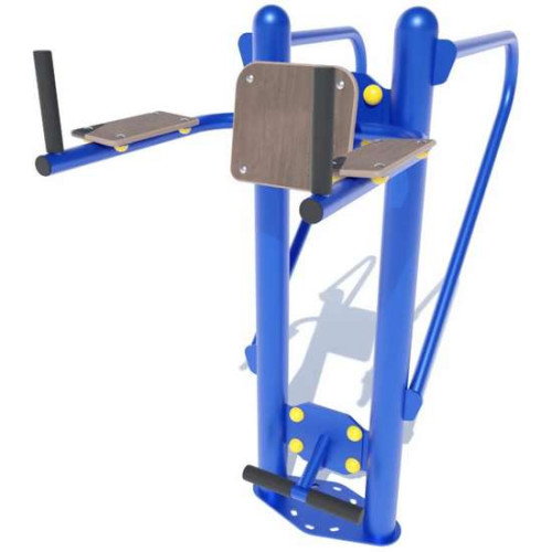 Уличный тренажер “Упор для пресса – брусья”