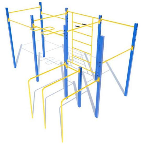 Гимнастический комплекс “Воркаут” фланцы