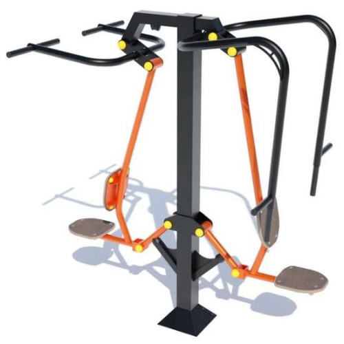 Уличный тренажер Тяга сверху – жим от груди