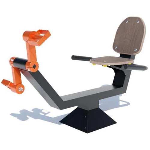 Велотренажер вуличний на спортмайданчик