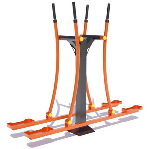 Спортивный уличный тренажер Лыжник