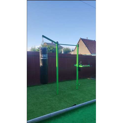 Вуличний спортивний турнік SE-09 з брусами і кріпленням для боксерського мішка купити за ціною 13 282 грн. Вуличний спортивний турнік SE-09 з брусами і кріпленням для боксерського мішка купити за ціною 13 282 грн.