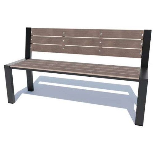 Уличная скамейка парковая DIO982.1 (пластик) Уличная скамейка парковая DIO982.1 (пластик)