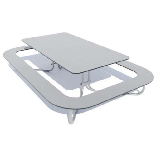 Стол DIO984 на металлическом каркасе уличный Стол DIO984 на металлическом каркасе уличный