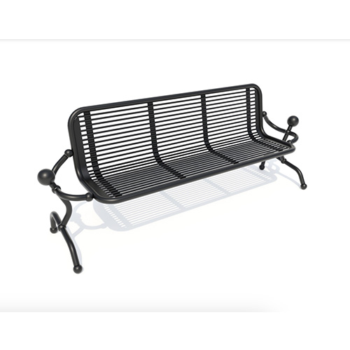 Современная Скамейка парковая с человечками