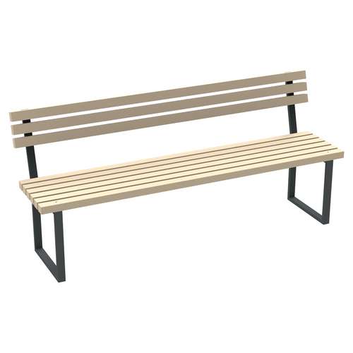 Уличная скамейка Классик без перил Уличная скамейка Классик без перил