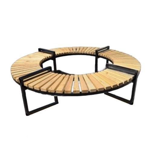 Уличная парковая скамья Сектор круглая Уличная парковая скамья Сектор круглая