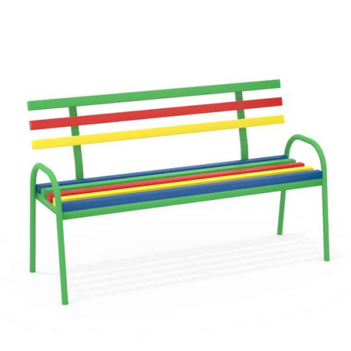 Лавочка "Садовая со спинкой"