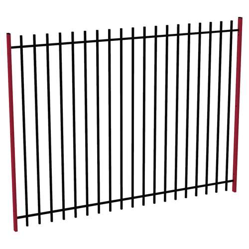 Металлическое ограждение VMOM009 на площадку